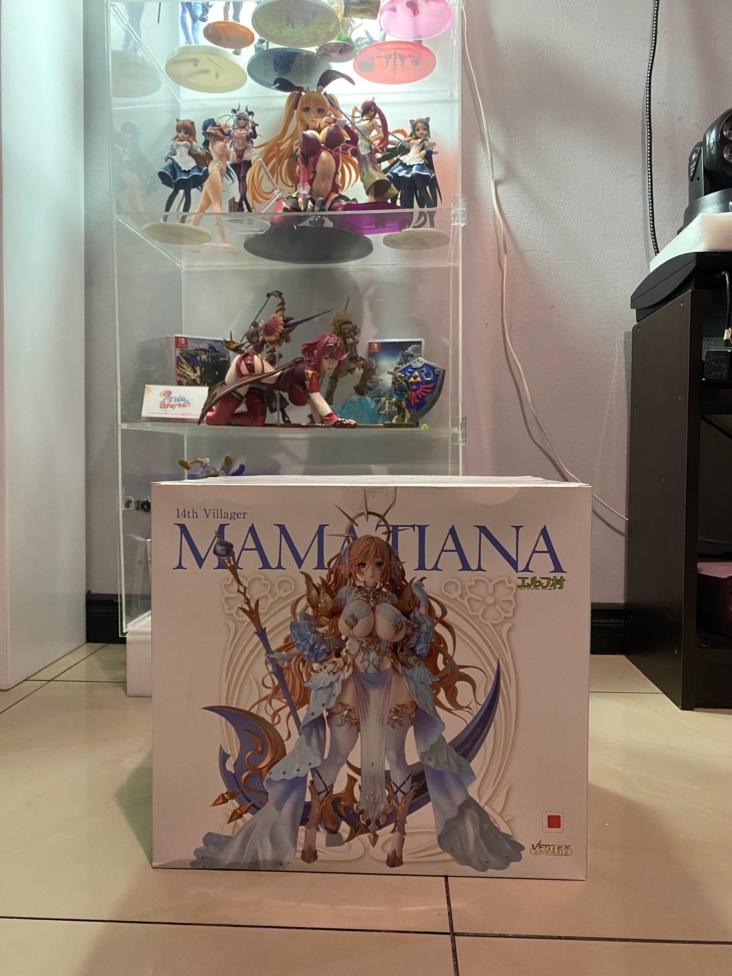 Rosy Brown Estatuilla Elf Village | Mama Tiana | Vertex | 14th Villager | tienda anime Tico Ofertas