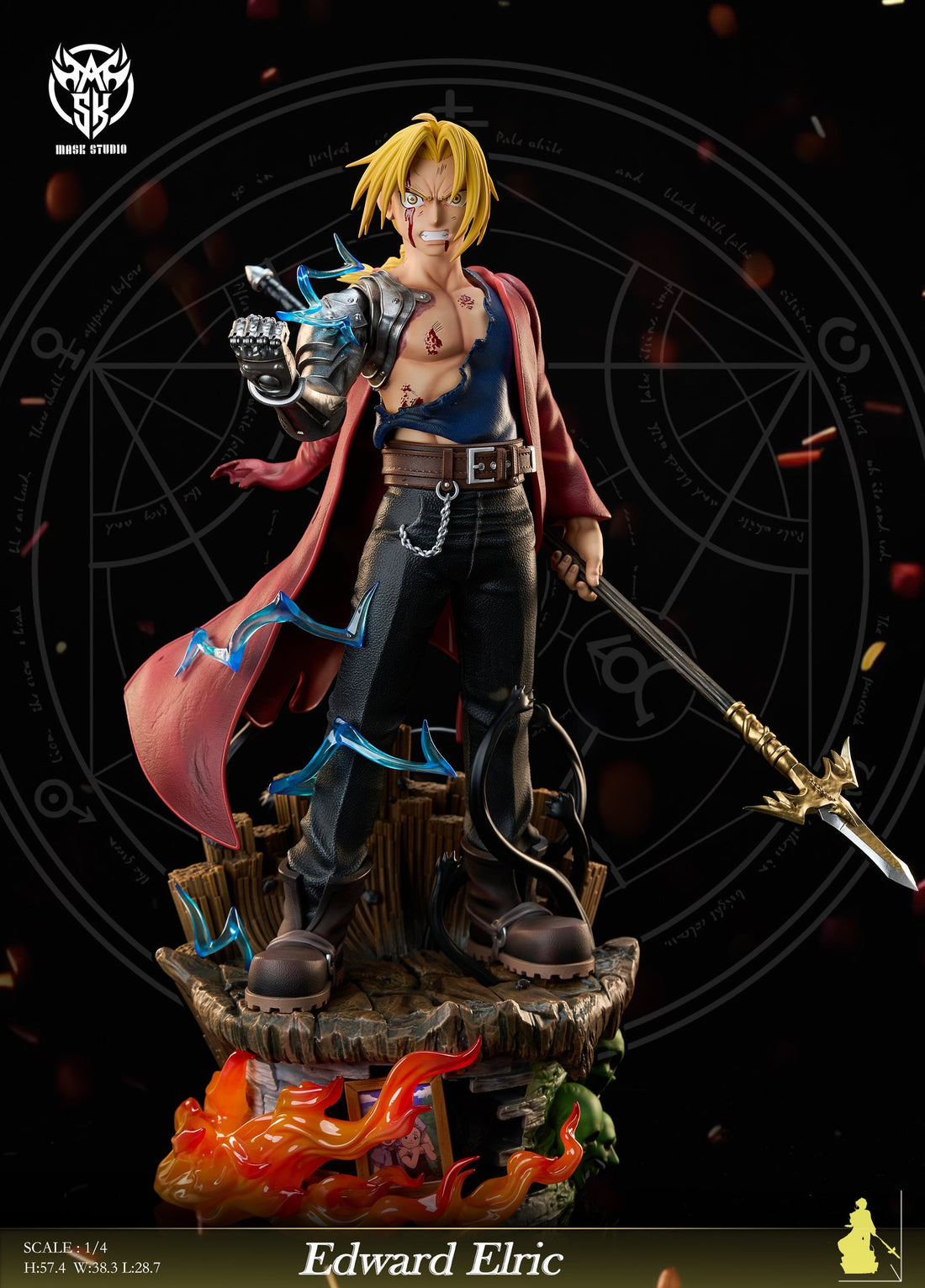 Figura Fullmetal Alchemist | Edward Elric | Mask Studio | tienda anime | Tico Ofertas