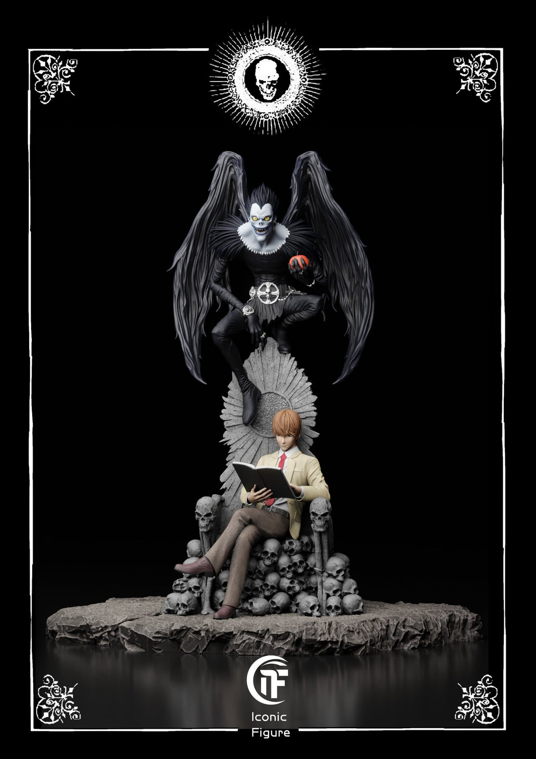 Figura Death Note | Light Yagami & L - Duel between Geniuses  | tienda anime Tico Ofertas