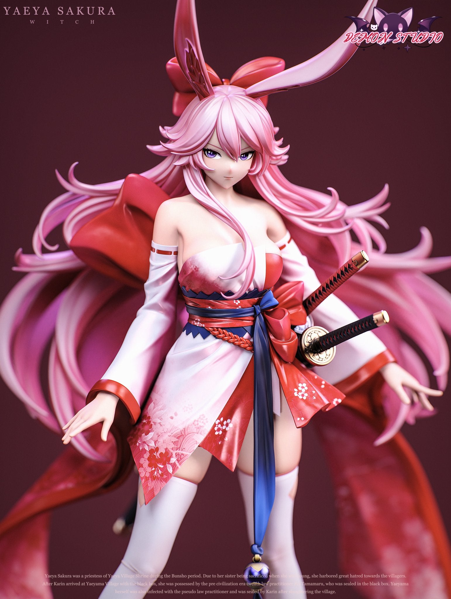 Light Pink Estatuilla  Honkai Impact 3 | Yae Sakura | Tienda Anime | Tico Ofertas