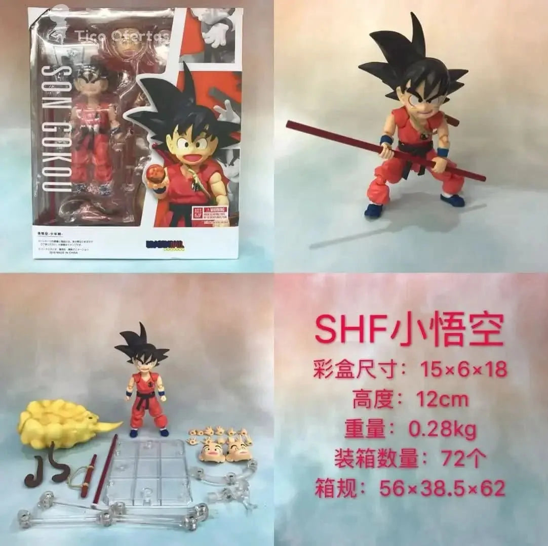 Dragon Ball EX - Figura Son Goku Maha Incredible Adventures | Figuras Anime Costa Rica, PVC, Modelo de Colección y Regalo para Niños - Tico Ofertas