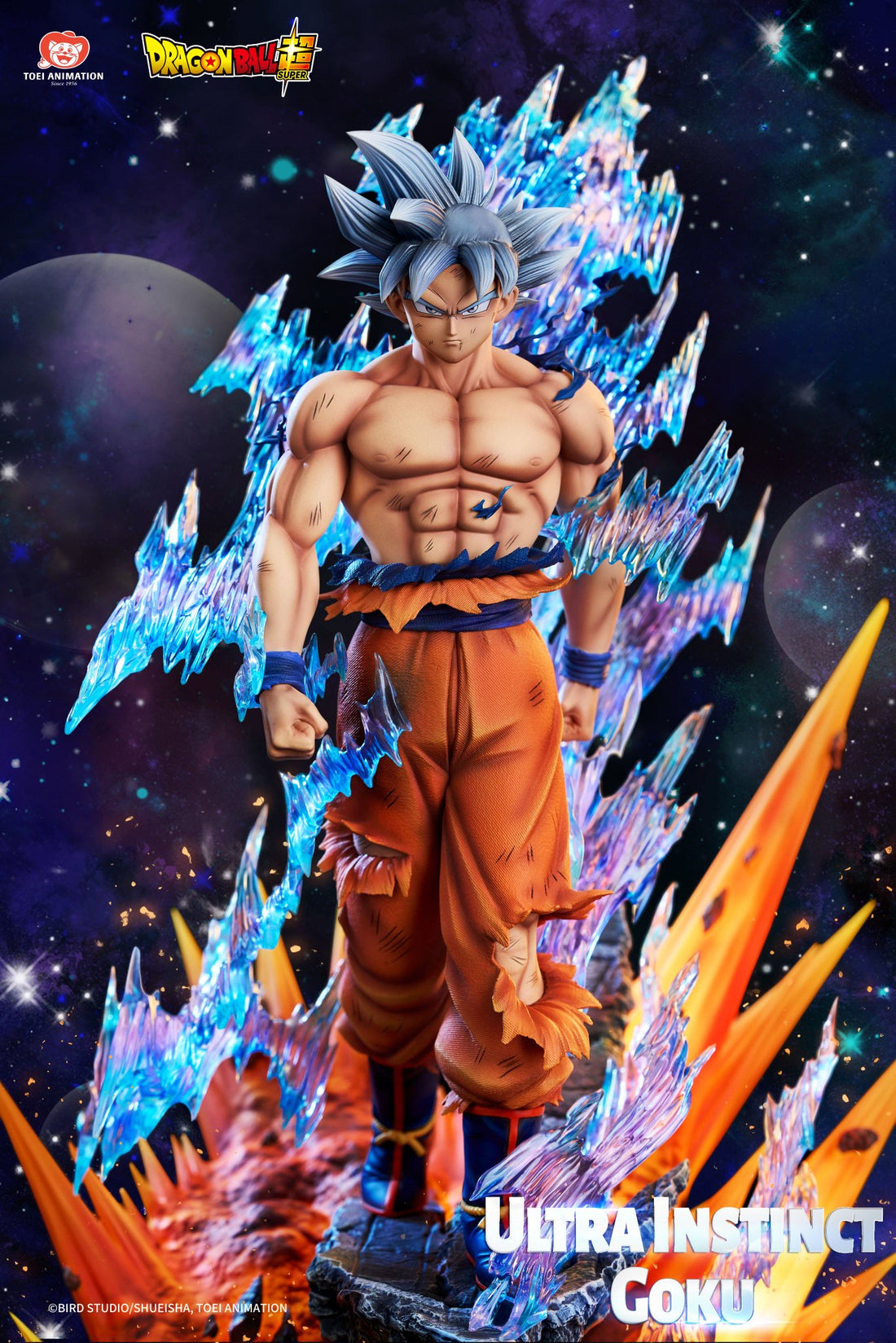Figura Dragon Ball Super | Ultra Instinct Son Goku | Light Year Studio | Figuras Dragon Ball Tico Ofertas