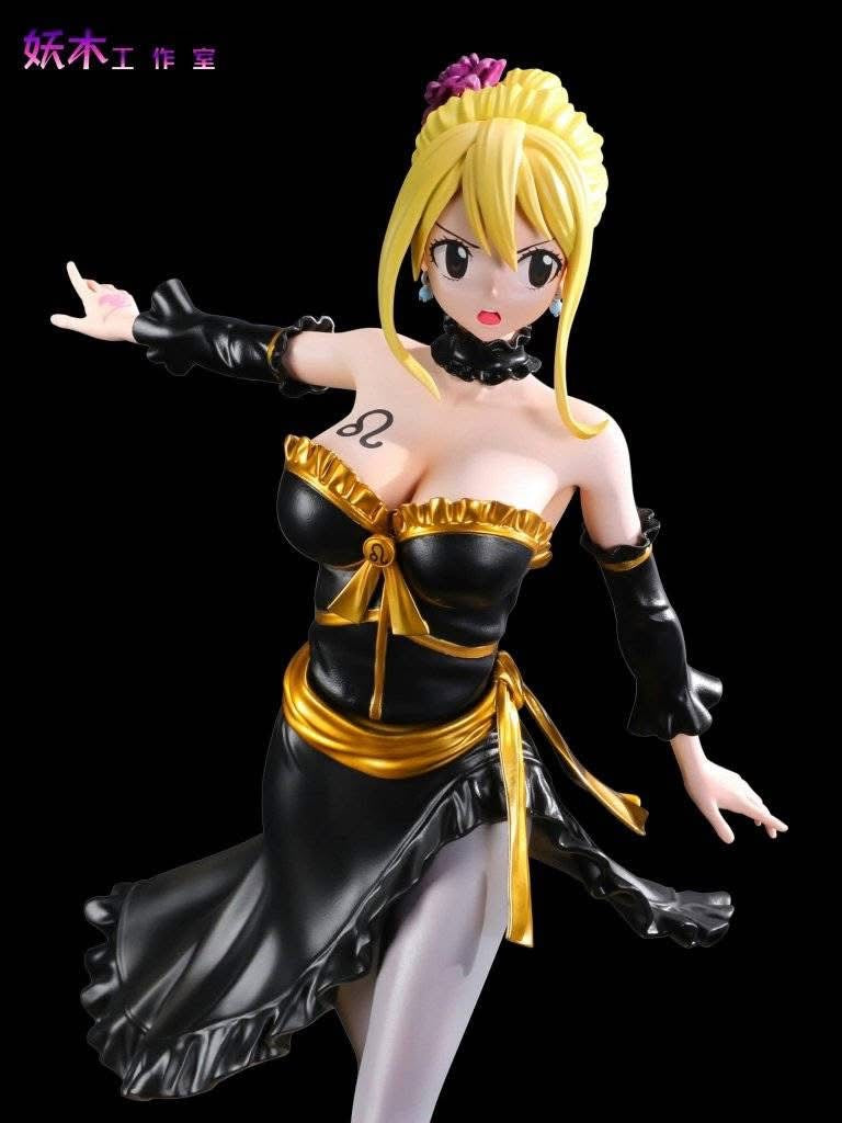 Figura Fairy Tail | Lucy Heartfilia Star Dress: Leo Form | Yao Mu Studio | Estatua GK 1/6 | Tico Ofertas