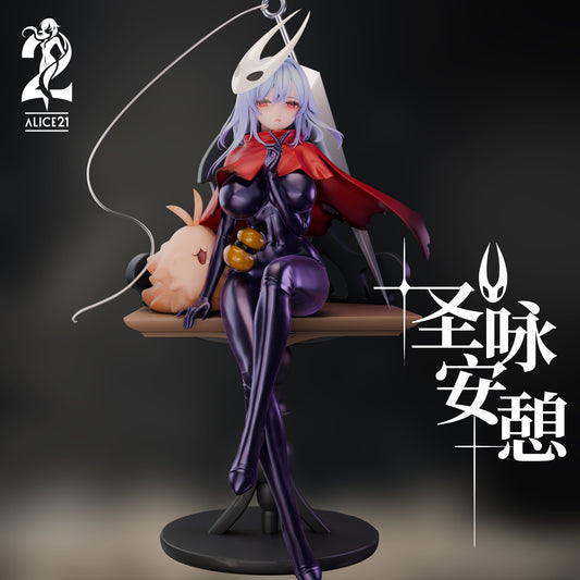 Black Estatuilla Hollow Knight | Hornet (Skirk COS) | Alice21 Studio | Escala 1/6 | Tico Ofertas