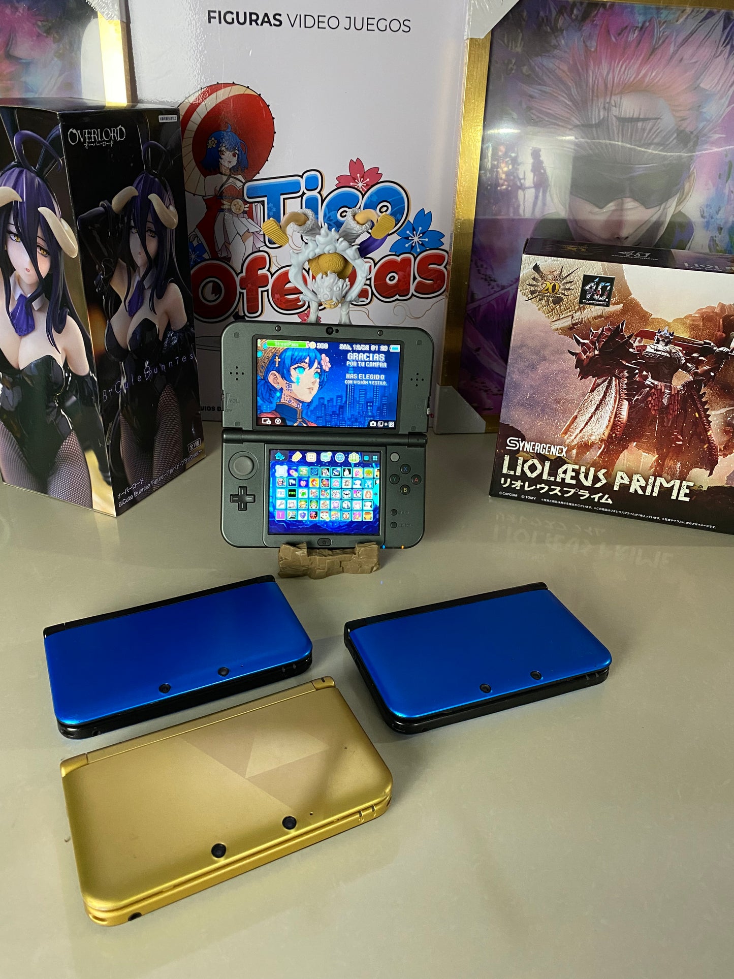 Rosy Brown Nintendo 3DS / New 3DS XL / 2DS – Consolas Retro con Hack + Juegos Incluidos