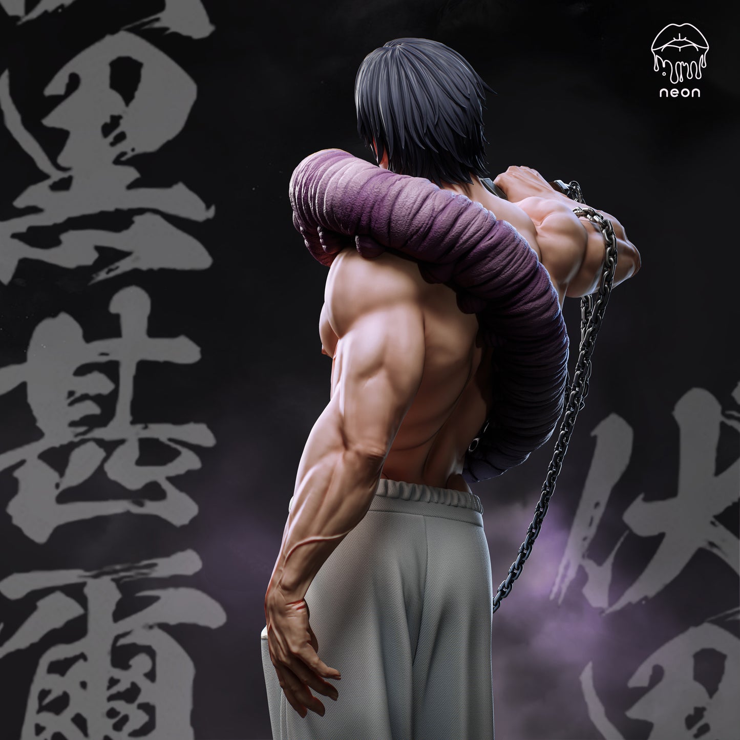 Black Figura Jujutsu Kaisen | Toji Fushiguro – Cross Ver. | NEON Studio | Tico Ofertas