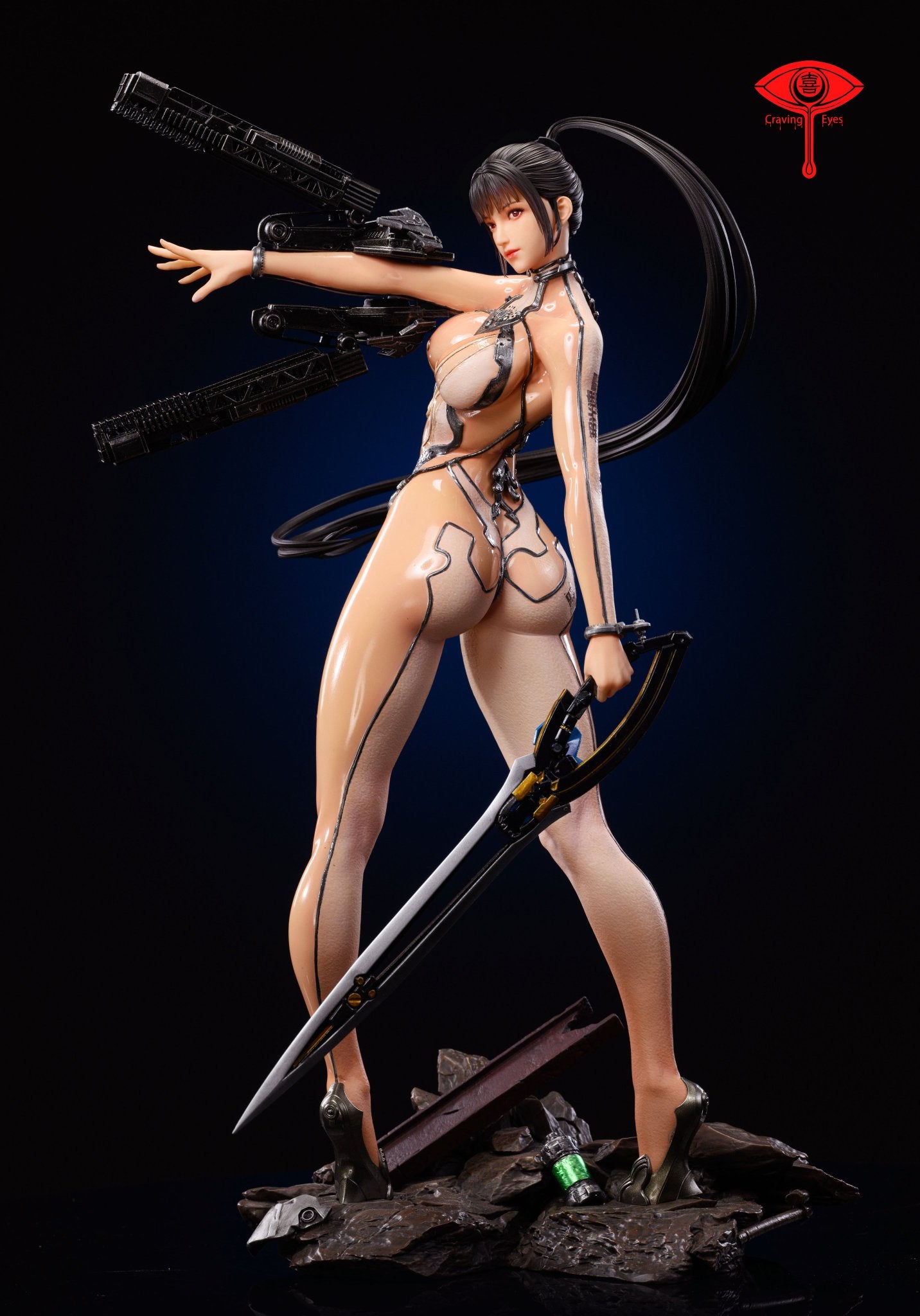 Black Estatuilla Stellar Blade | Eve – Skin Suit Ver. | Craving Eyes Studio Tienda Anime | Tico Ofertas