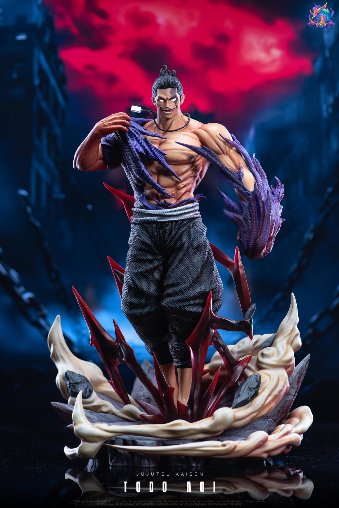 Figura Jujutsu Kaisen | Aoi Todo | YQY Studio | Versión "Músculos al Descubierto" | Tico Ofertas