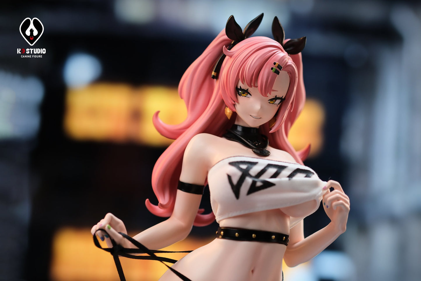 Dark Salmon Estatuilla Zenless Zone Zero | Nicole Demara | Tienda Anime | Tico Ofertas