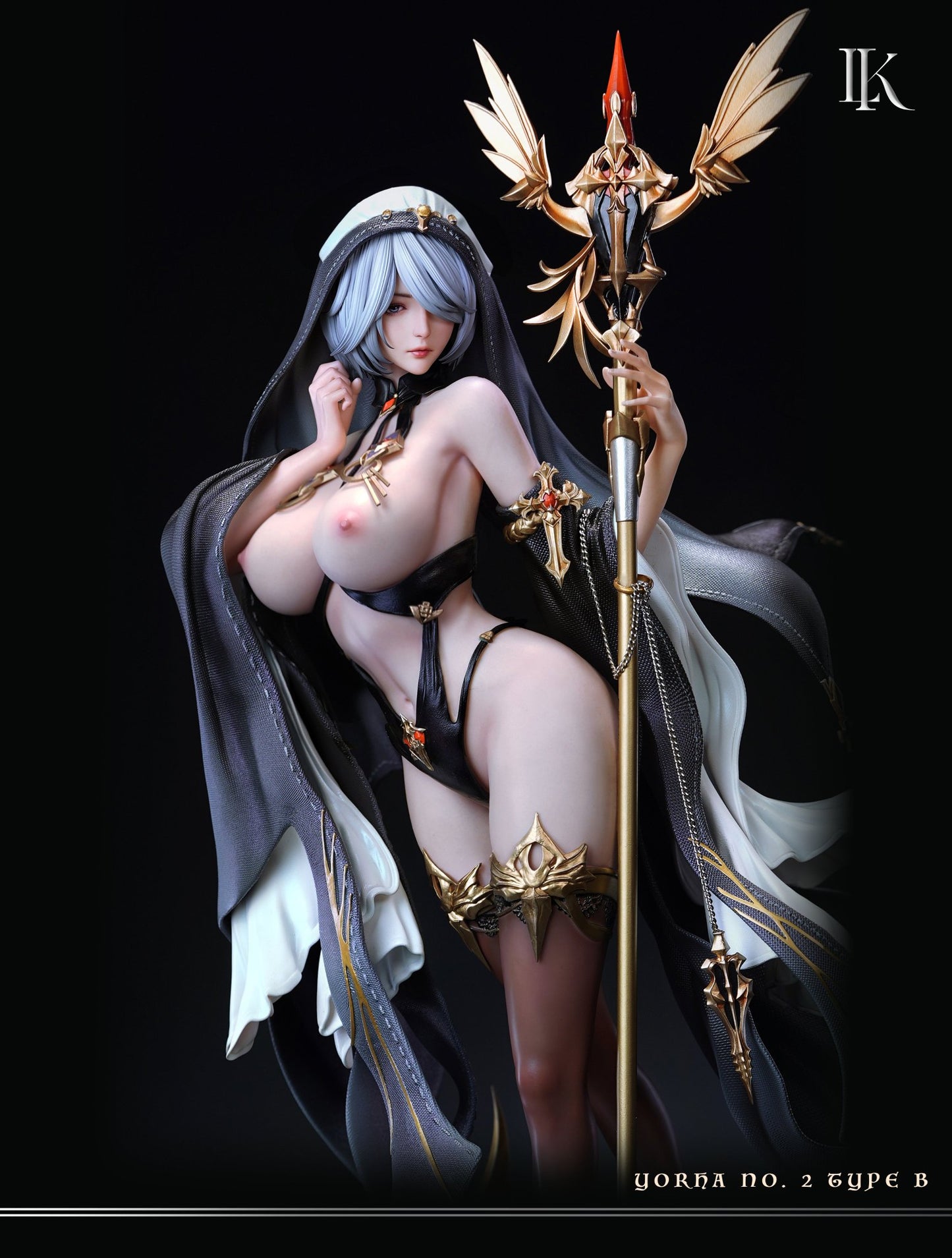 NieR 1/4 - 2B Ultimate Female Sculpture Series #1 | Figuras Anime Costa Rica, Creada por LK Studio, Escultura Coleccionable Premium