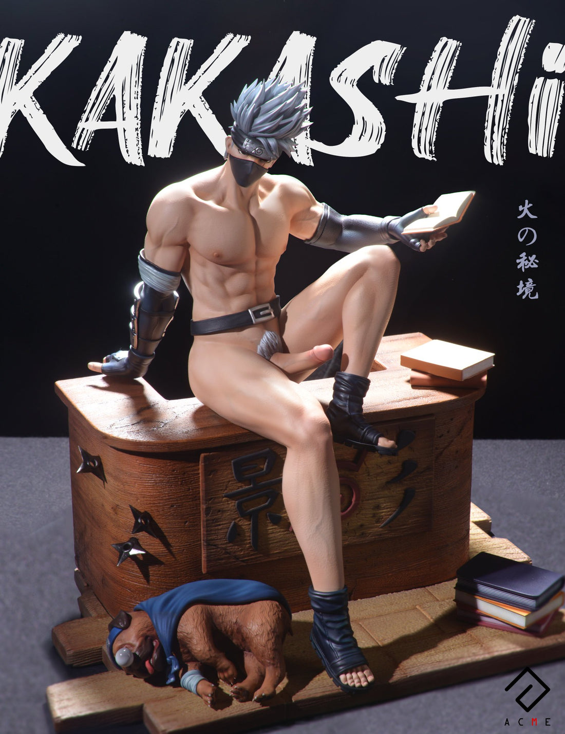 Figura Naruto | Hatake Kakashi The Secret Realm of Fire | Acme Studio | Tienda Anime | Tico Ofertas
