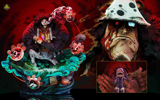 Black Estatuilla One Piece | Bartholomew Kuma | Super Bomb Studio | Pro/Max Ver. | Tico Ofertas