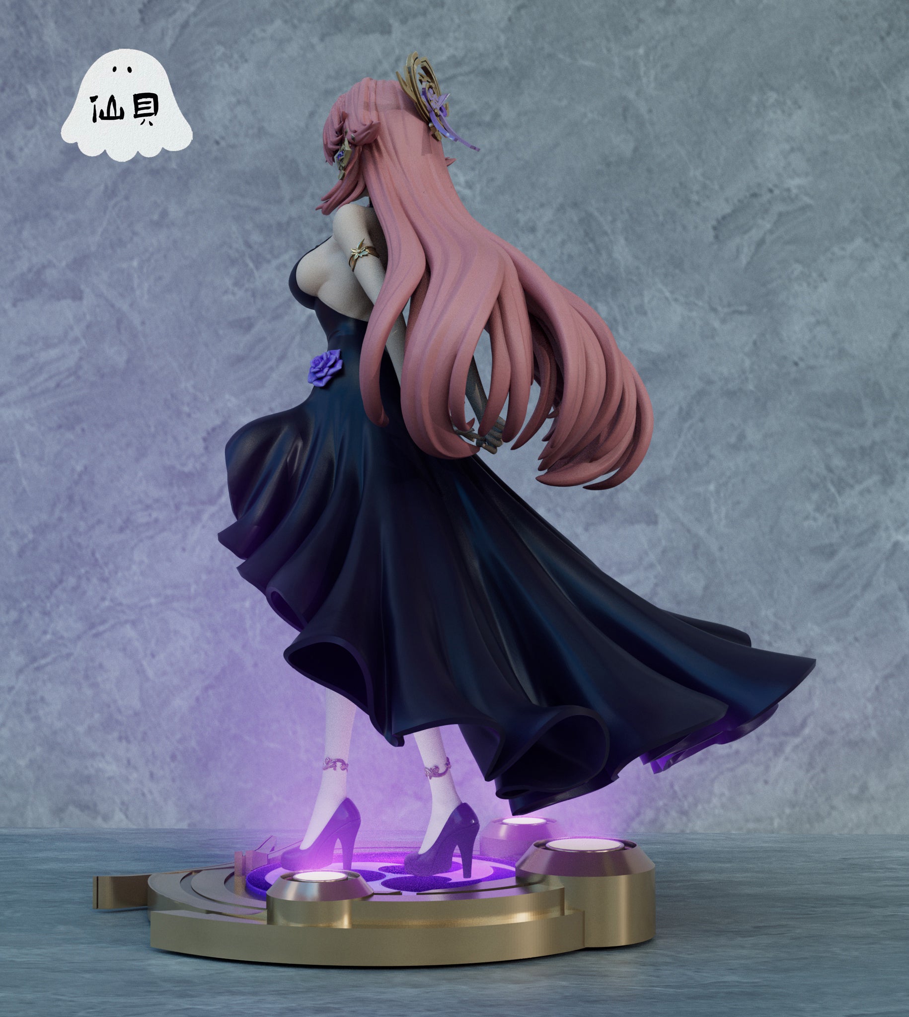 Slate Gray Figura Genshin Impact | Yae Miko | Tienda Anime | Tico Ofertas