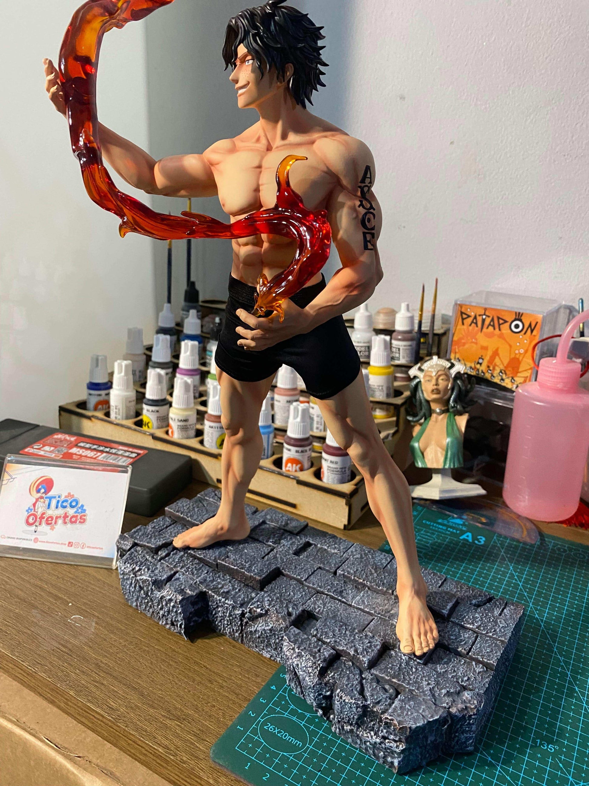 Figura Tokyo Cold Studio - One Piece: Airplane Ace | Figuras Anime Costa Rica, Modelo Coleccionable Premium | Tico ofertas - Tico Ofertas 