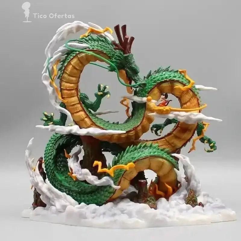 Figura Anime Dragon Ball Z 22CM - Shenron con Kid Goku | Figuras Anime Costa Rica, Modelo PVC de Acción, Estatua Coleccionable y Juguete - Tico Ofertas 
