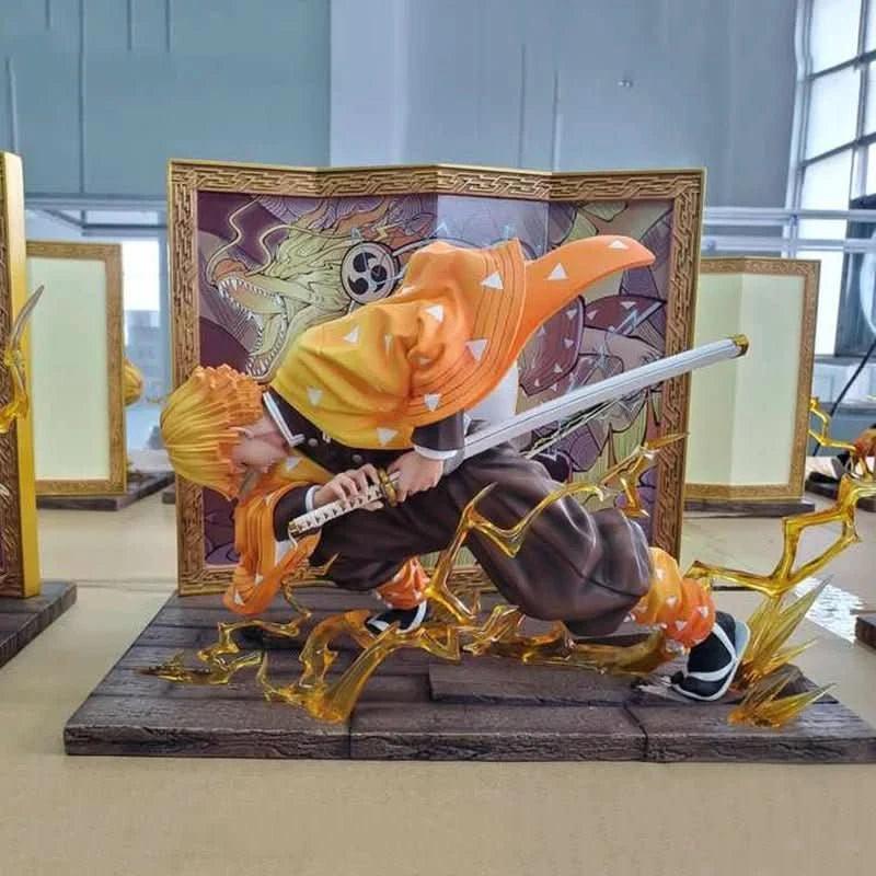 Figura Demon Slayer: Agatsuma Zenitsu | 24CM PVC | Tico Ofertas Costa Rica
