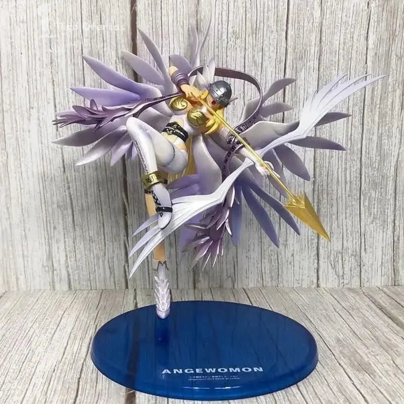 Figura Digital Monster - Angewomon y Magnaangemon con Luz | Figuras Anime Costa Rica, PVC, Modelo de Colección Bandai y Regalo - Tico Ofertas