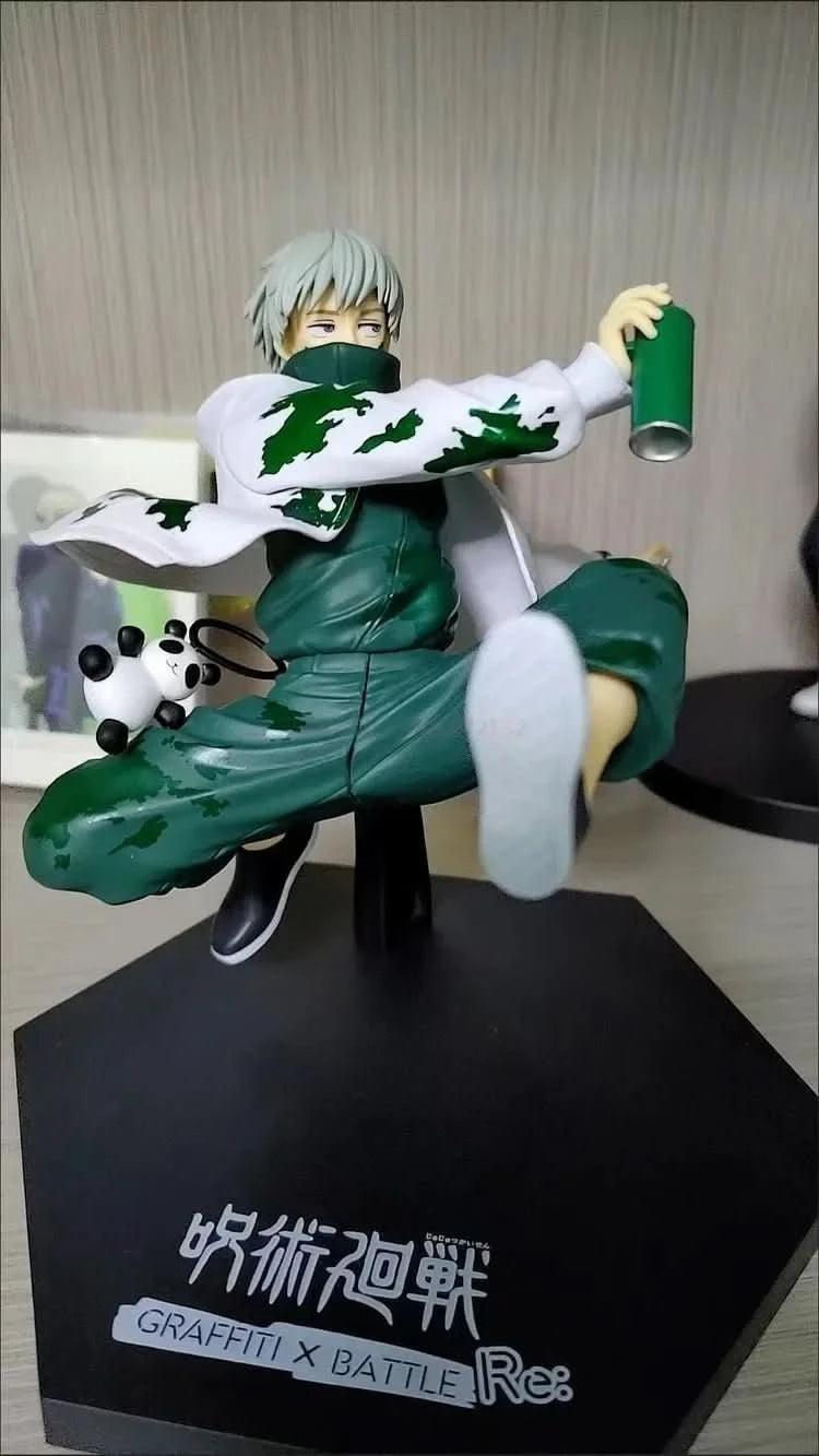Dark Slate Gray Figura Jujutsu Kaisen Graffiti Battle - Fushiguro Megumi & Kugisaki Nobara PVC 16CM | Tico Ofertas Costa Rica