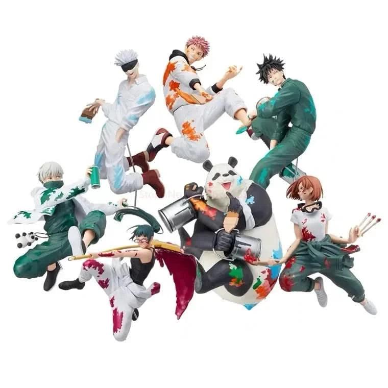 Light Gray Figura Jujutsu Kaisen Graffiti Battle - Fushiguro Megumi & Kugisaki Nobara PVC 16CM | Tico Ofertas Costa Rica