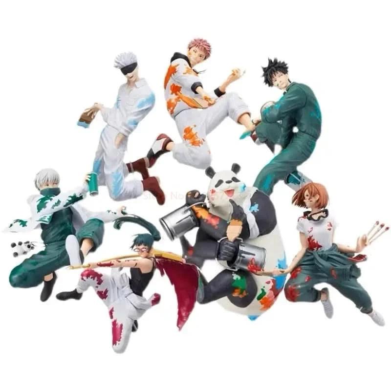 Light Gray Figura Jujutsu Kaisen Graffiti Battle - Fushiguro Megumi & Kugisaki Nobara PVC 16CM | Tico Ofertas Costa Rica