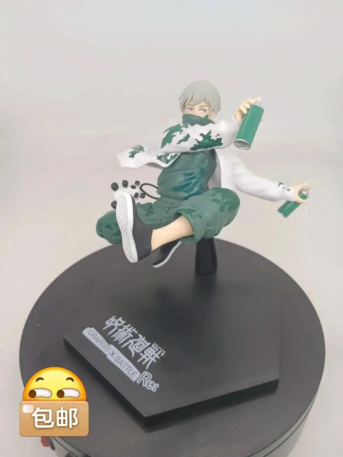 Dark Slate Gray Figura Jujutsu Kaisen Graffiti Battle - Fushiguro Megumi & Kugisaki Nobara PVC 16CM | Tico Ofertas Costa Rica