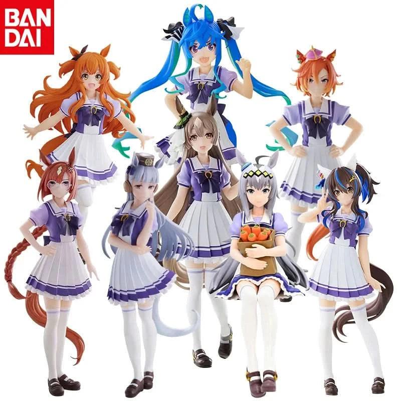 Figura Movible Bandai FuRyu Jockey Girl - Twin Turbo, Oguri Hat, y Sun God | Coleccionable y Regalo en Costa Rica - Tico Ofertas 