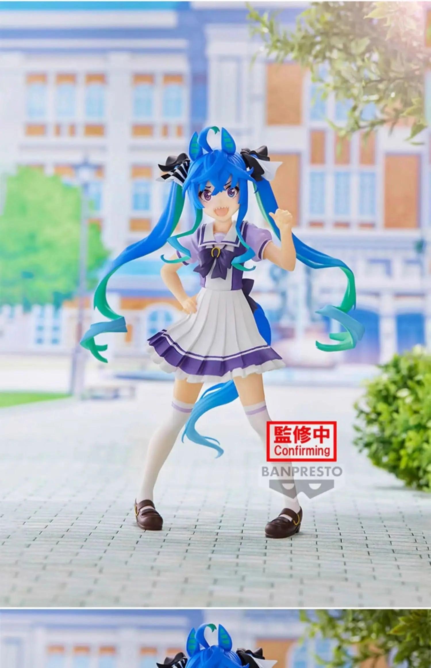 Figura Movible Bandai FuRyu Jockey Girl - Twin Turbo, Oguri Hat, y Sun God | Coleccionable y Regalo en Costa Rica - Tico Ofertas 
