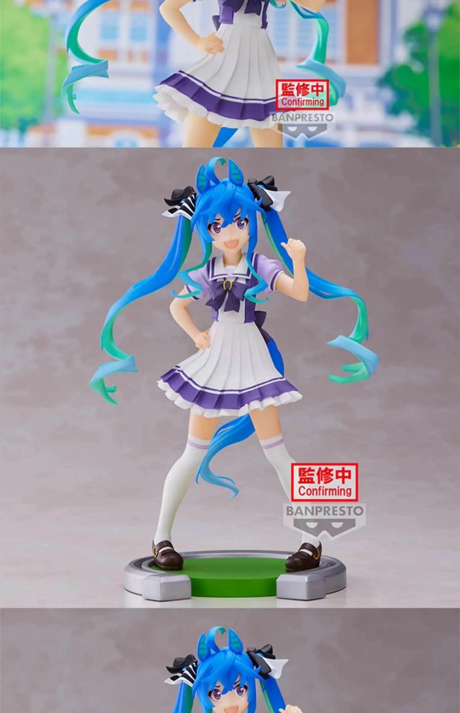 Figura Movible Bandai FuRyu Jockey Girl - Twin Turbo, Oguri Hat, y Sun God | Coleccionable y Regalo en Costa Rica - Tico Ofertas 