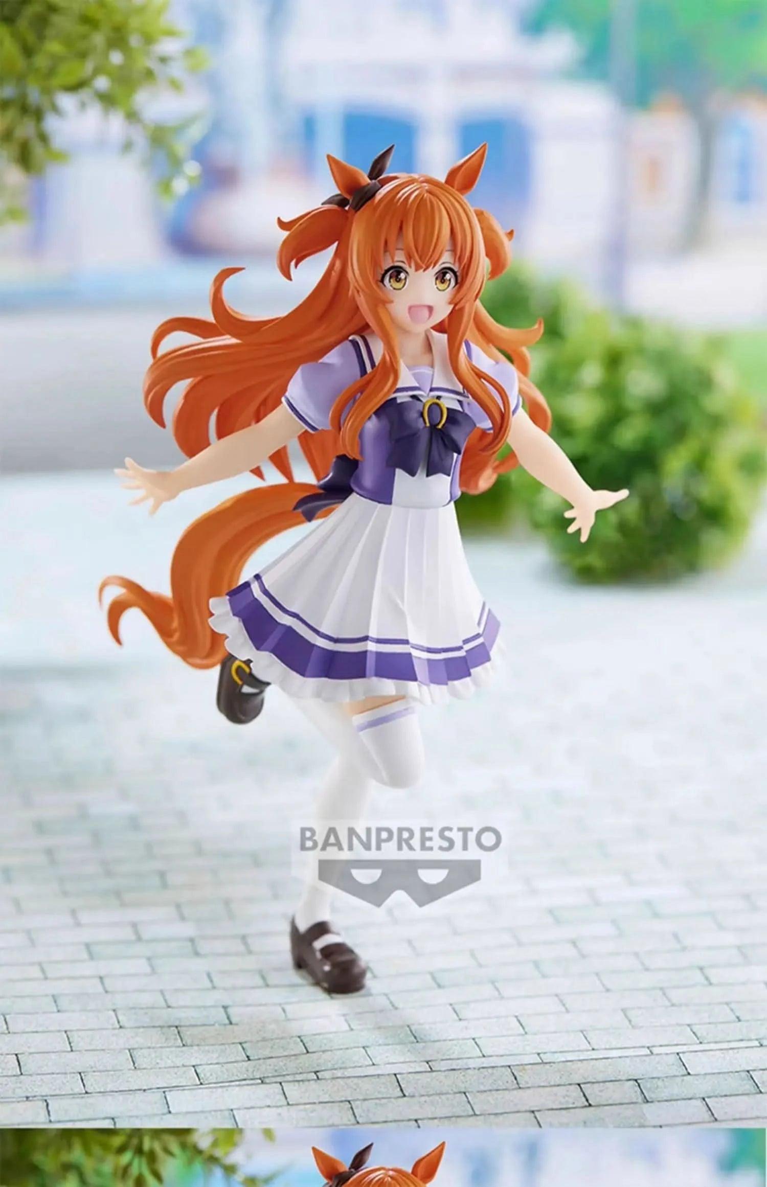 Figura Movible Bandai FuRyu Jockey Girl - Twin Turbo, Oguri Hat, y Sun God | Coleccionable y Regalo en Costa Rica - Tico Ofertas 
