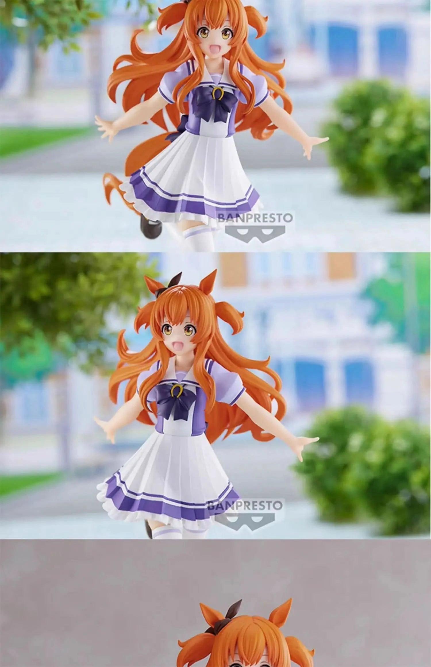 Figura Movible Bandai FuRyu Jockey Girl - Twin Turbo, Oguri Hat, y Sun God | Coleccionable y Regalo en Costa Rica - Tico Ofertas 