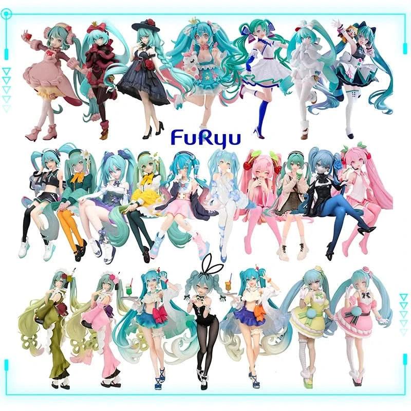 Figura Original FuRyu Hatsune Miku todos los estilos - SweetSweets Macaroon Ver. 21cm | Modelo de Colección y Regalo en Costa Rica - Tico Ofertas 