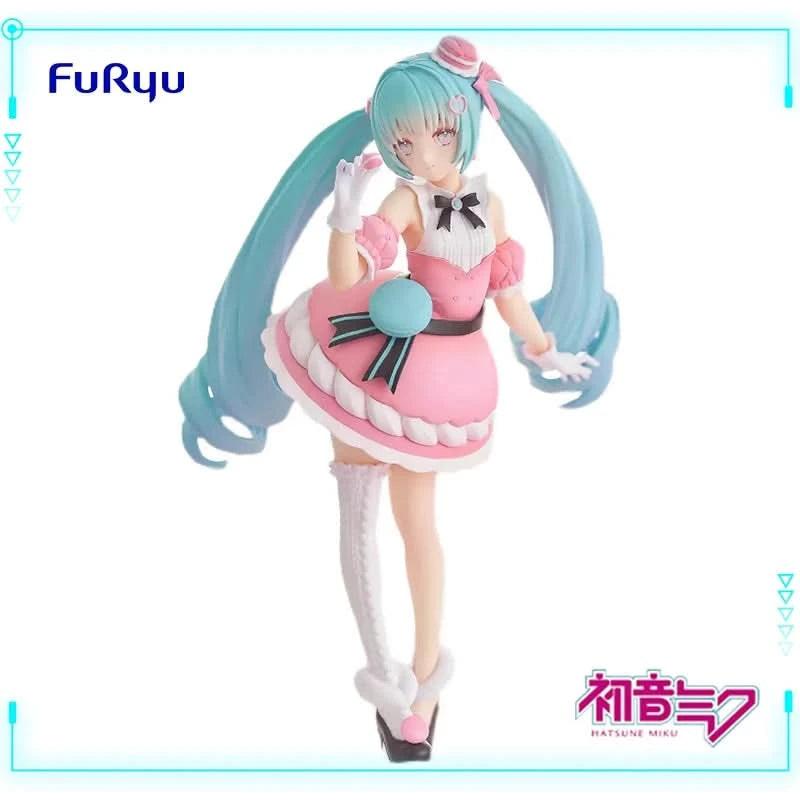 Figura Original FuRyu Hatsune Miku todos los estilos - SweetSweets Macaroon Ver. 21cm | Modelo de Colección y Regalo en Costa Rica - Tico Ofertas 