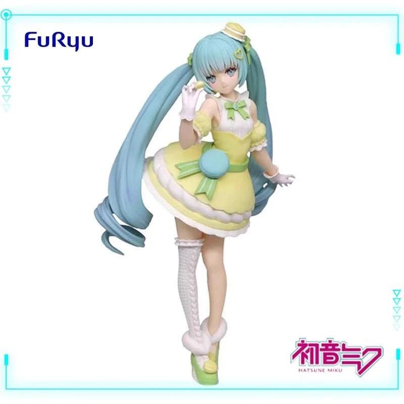 Figura Original FuRyu Hatsune Miku todos los estilos - SweetSweets Macaroon Ver. 21cm | Modelo de Colección y Regalo en Costa Rica - Tico Ofertas 