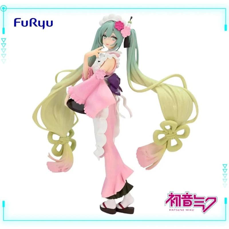 Figura Original FuRyu Hatsune Miku todos los estilos - SweetSweets Macaroon Ver. 21cm | Modelo de Colección y Regalo en Costa Rica - Tico Ofertas 