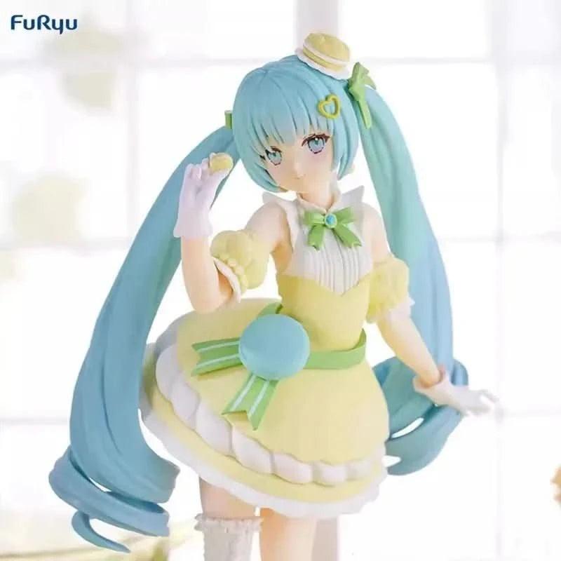 Figura Original FuRyu Hatsune Miku todos los estilos - SweetSweets Macaroon Ver. 21cm | Modelo de Colección y Regalo en Costa Rica - Tico Ofertas 