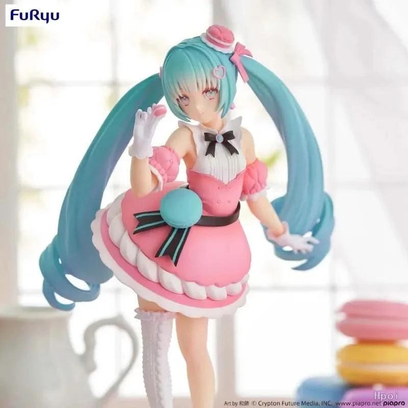 Figura Original FuRyu Hatsune Miku todos los estilos - SweetSweets Macaroon Ver. 21cm | Modelo de Colección y Regalo en Costa Rica - Tico Ofertas 