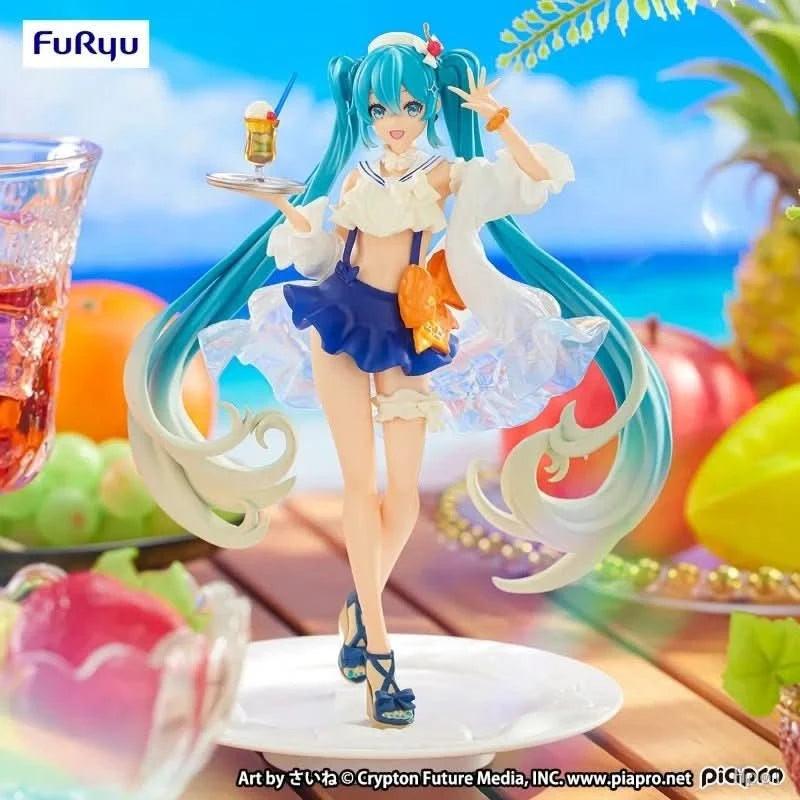 Figura Original FuRyu Hatsune Miku todos los estilos - SweetSweets Macaroon Ver. 21cm | Modelo de Colección y Regalo en Costa Rica - Tico Ofertas 
