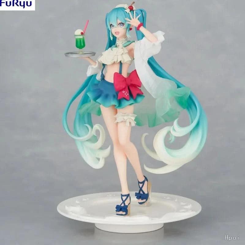 Figura Original FuRyu Hatsune Miku todos los estilos - SweetSweets Macaroon Ver. 21cm | Modelo de Colección y Regalo en Costa Rica - Tico Ofertas 