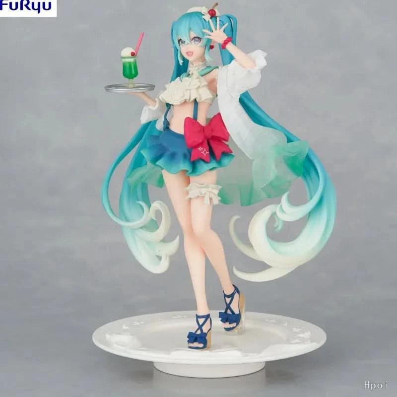 Figura Original FuRyu Hatsune Miku todos los estilos - SweetSweets Macaroon Ver. 21cm | Modelo de Colección y Regalo en Costa Rica - Tico Ofertas 