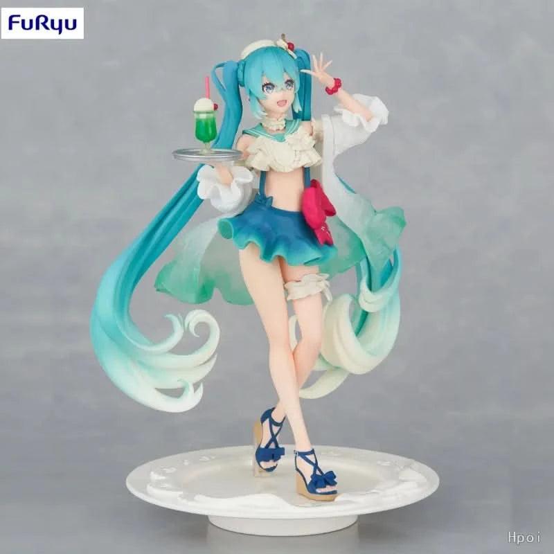 Figura Original FuRyu Hatsune Miku todos los estilos - SweetSweets Macaroon Ver. 21cm | Modelo de Colección y Regalo en Costa Rica - Tico Ofertas 
