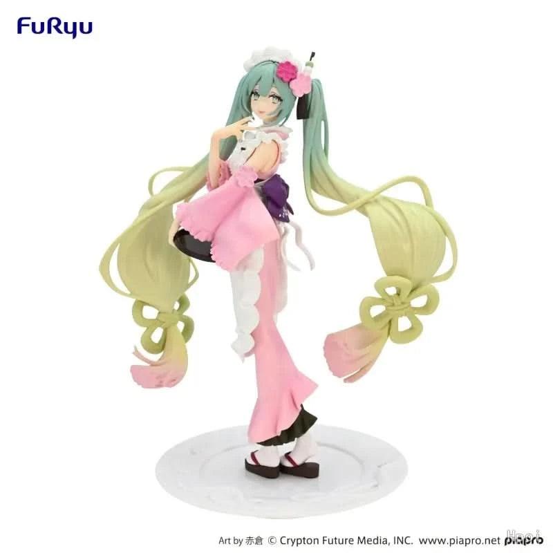 Figura Original FuRyu Hatsune Miku todos los estilos - SweetSweets Macaroon Ver. 21cm | Modelo de Colección y Regalo en Costa Rica - Tico Ofertas 