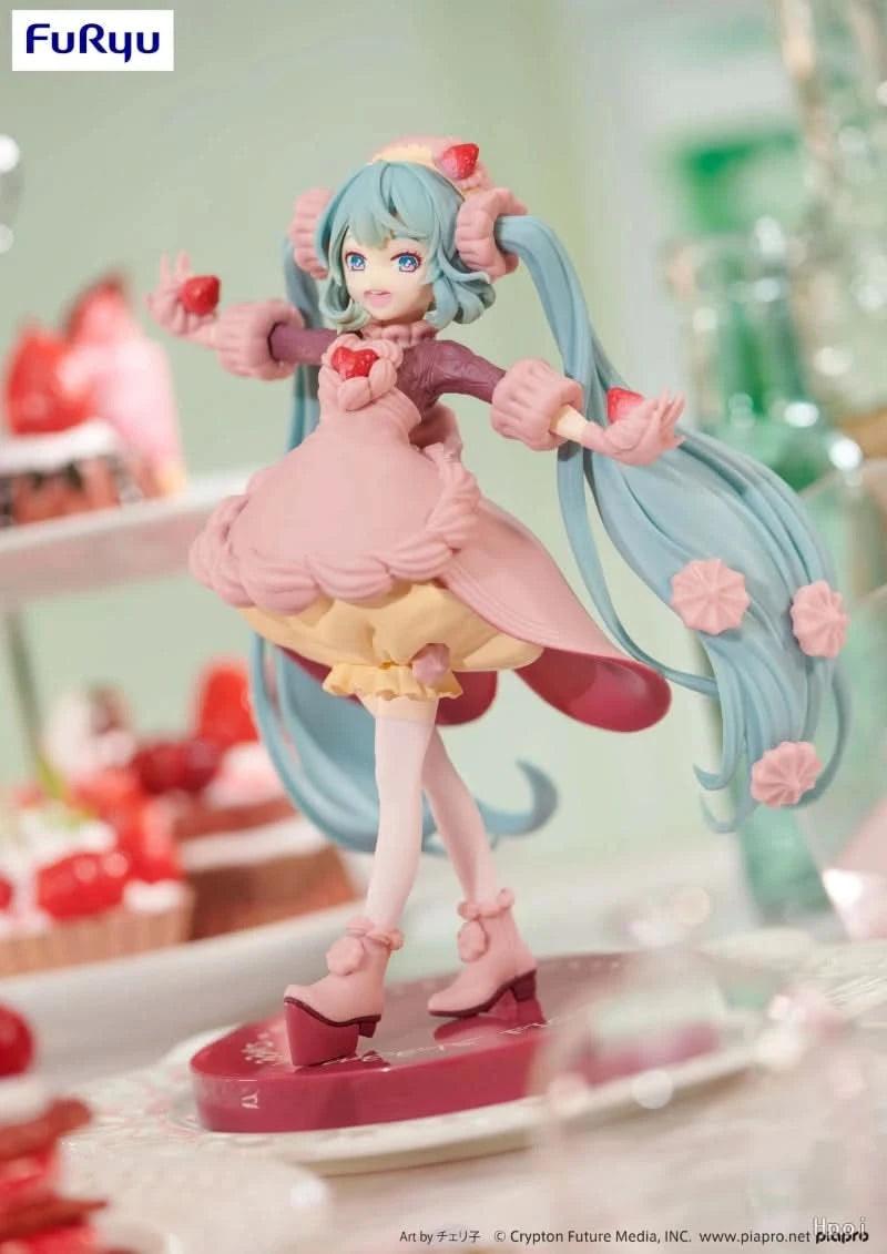 Figura Original FuRyu Hatsune Miku todos los estilos - SweetSweets Macaroon Ver. 21cm | Modelo de Colección y Regalo en Costa Rica - Tico Ofertas 