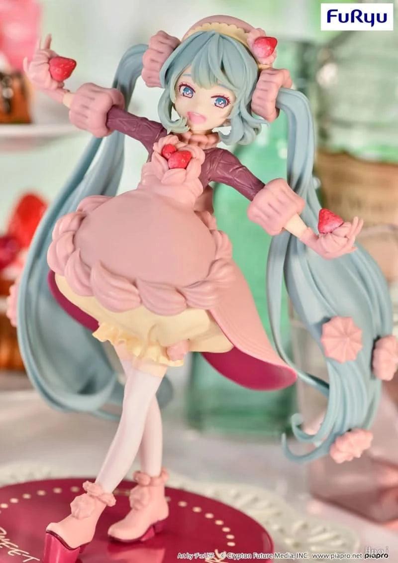 Figura Original FuRyu Hatsune Miku todos los estilos - SweetSweets Macaroon Ver. 21cm | Modelo de Colección y Regalo en Costa Rica - Tico Ofertas 