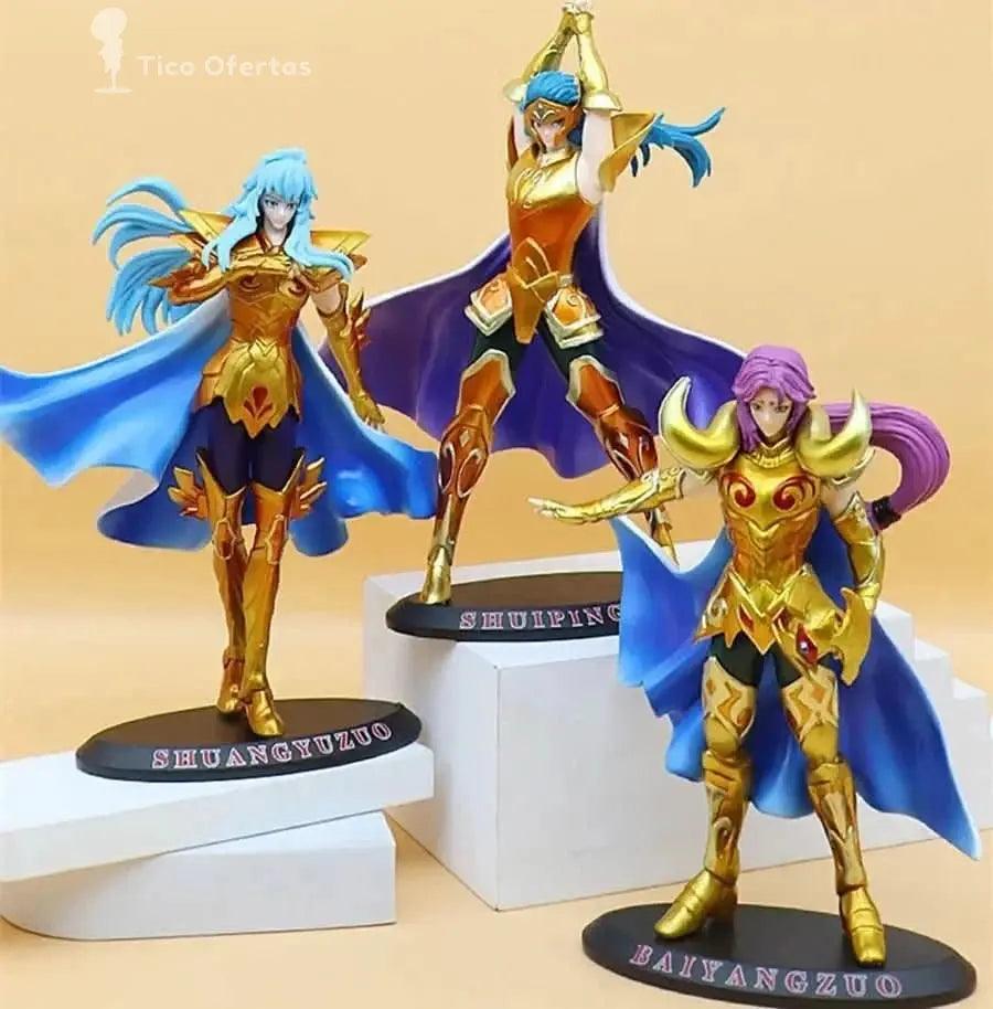 Figura de Acción 20cm Saint Seiya Knights of the Zodiac - Hagen Ennestu Shiryu PVC | Juguetes y Regalos de Cumpleaños - Tico Ofertas 