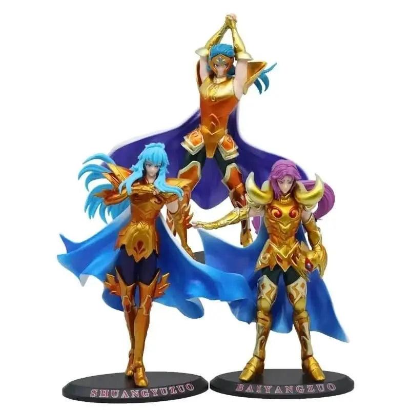 Figura de Acción 20cm Saint Seiya Knights of the Zodiac - Hagen Ennestu Shiryu PVC | Juguetes y Regalos de Cumpleaños - Tico Ofertas 