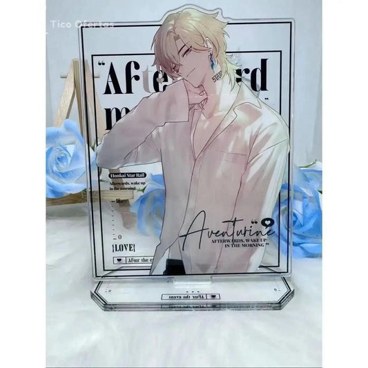 Gray Figuras Acrílicas Honkai: Star Rail | Imbibitor Lunae, Blade & Aventurine | Tico Ofertas Costa Rica