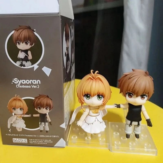 Dark Khaki Figuras Sakura Kinomoto y Li Syaoran - Tsubasa Chronicle | Bandai | Tico Ofertas Costa Rica