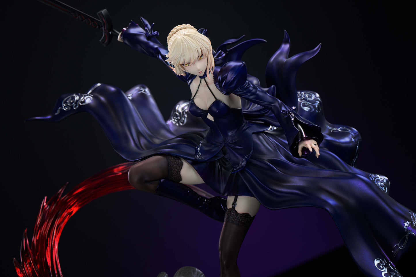 Black Estatuilla Fate Series | Artoria Pendragon x Artoria Pendragon Alter | Xpic Studio | Tienda Anime | Tico Ofertas