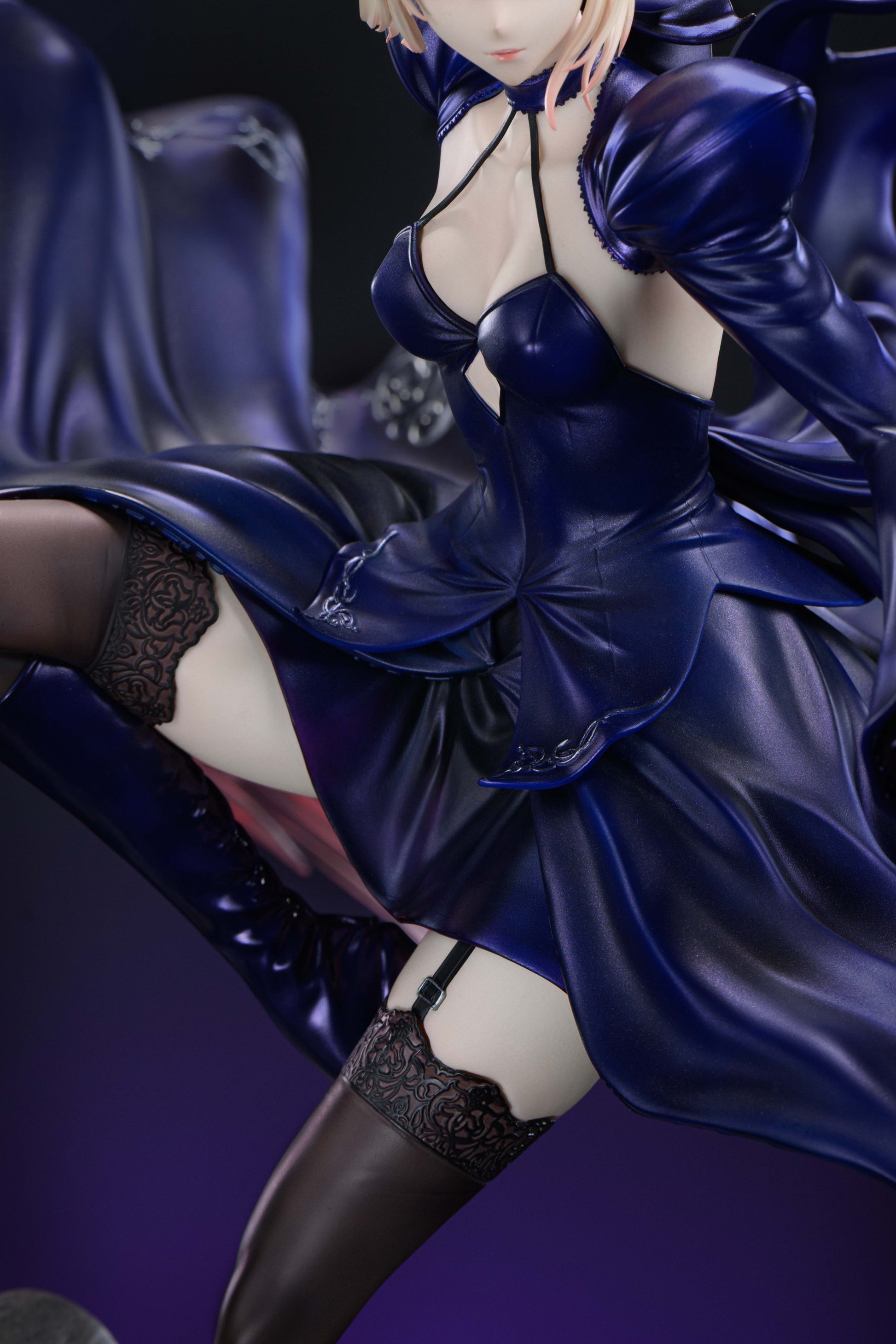 Midnight Blue Estatuilla Fate Series | Artoria Pendragon x Artoria Pendragon Alter | Xpic Studio | Tienda Anime | Tico Ofertas