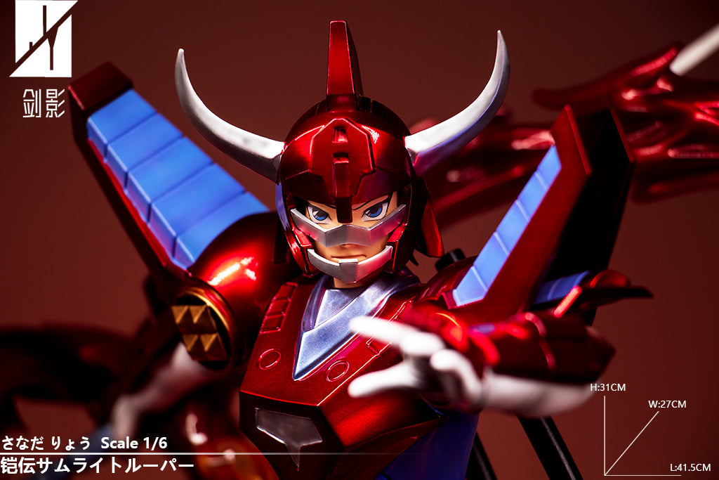 Black Estatuilla Ronin Warriors | Sanada Ryo | samurai warriors | Tienda Anime | Tico Ofertas